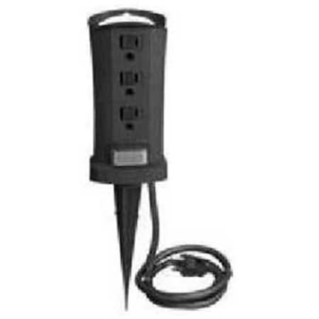 Virtual Outlet Strip, Grounded, 6 ft., Green VI565592